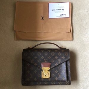 Louis Vuitton Handbag with LV strap